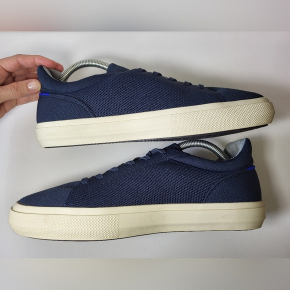 Rothy's Men's RS02 Navy Blue Sneakers Size 10 - Picture 7 of 14
